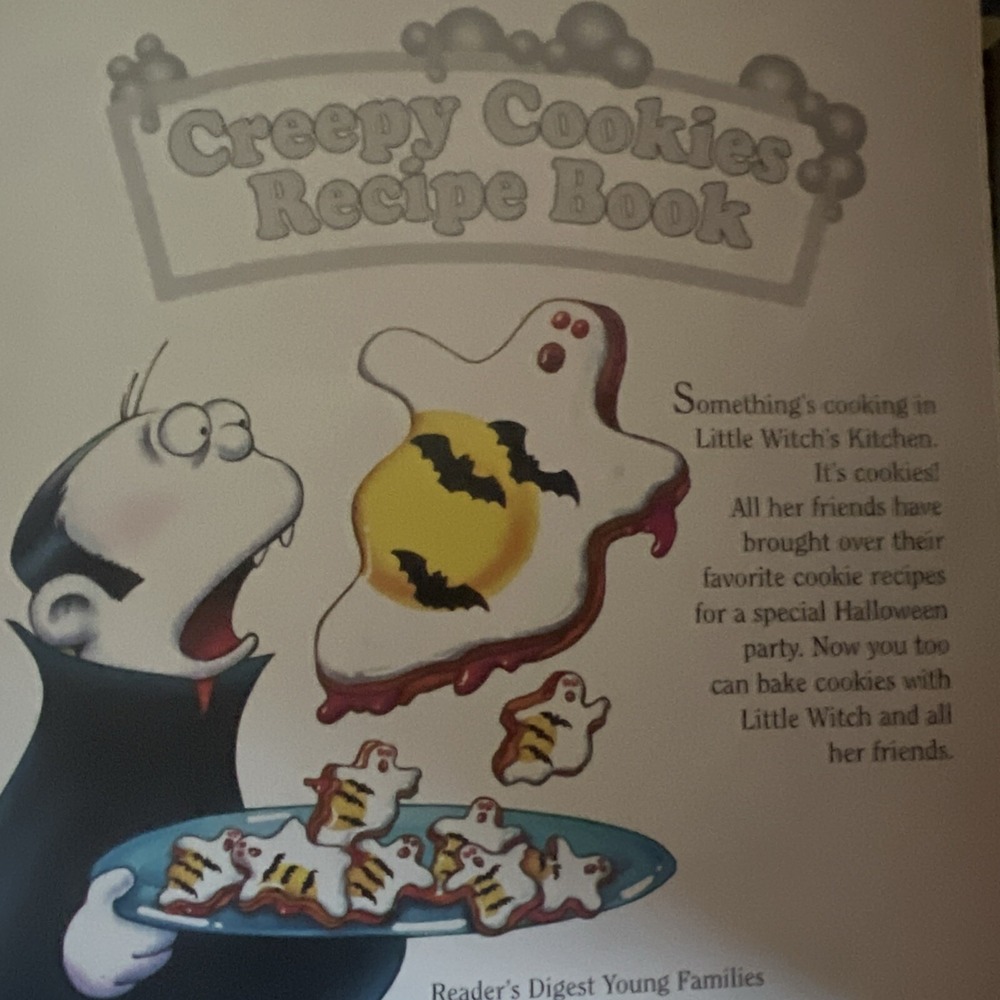 Creepy Cookies: Halloween Cookie Cutter Set & Recipe Book By Reader's Digest 96 - Picture 8 of 11